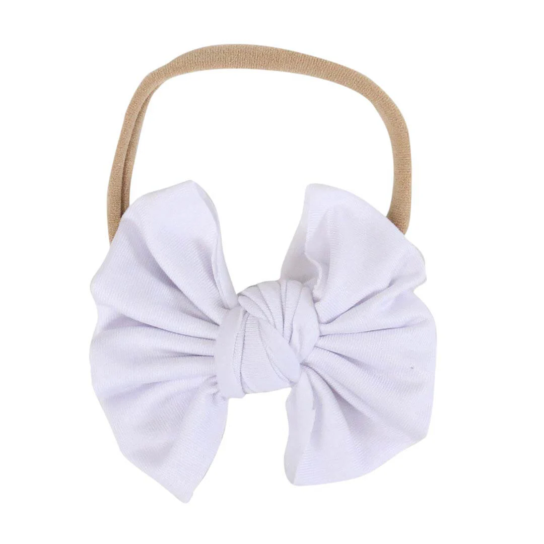 Solid Knit Bow Headbands - Image 16