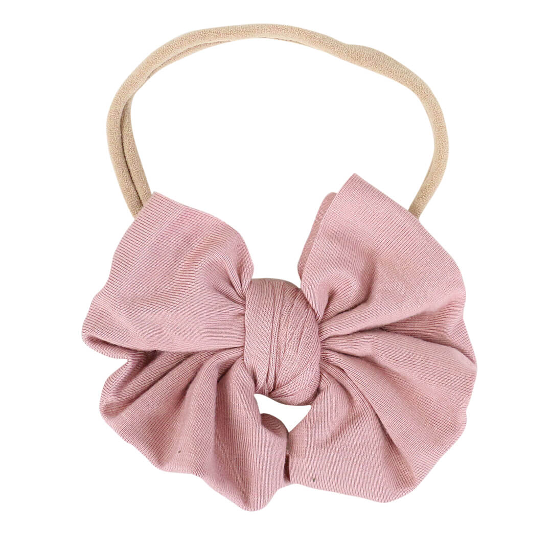 Solid Knit Bow Headbands - Image 2
