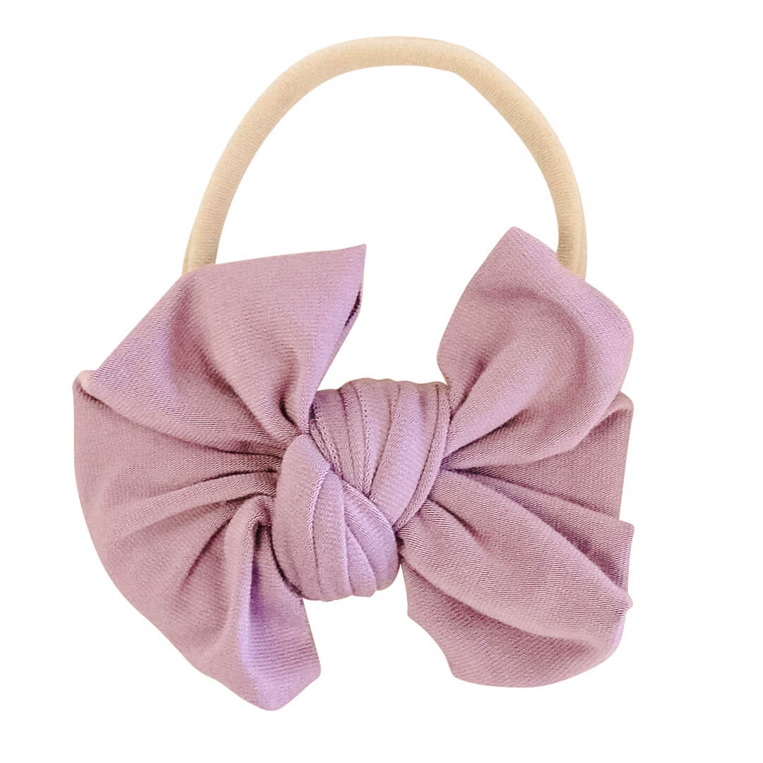 Solid Knit Bow Headbands - Image 8