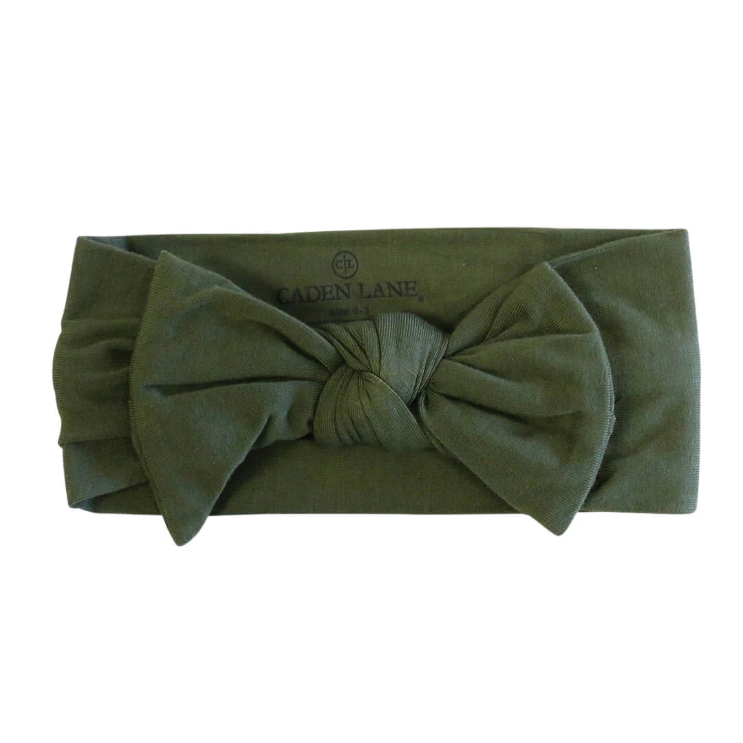 Solid Knit Large Bow Headwraps - Image 4
