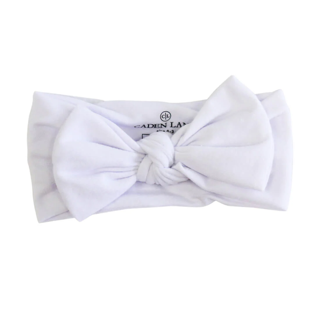 Solid Knit Large Bow Headwraps - Image 7