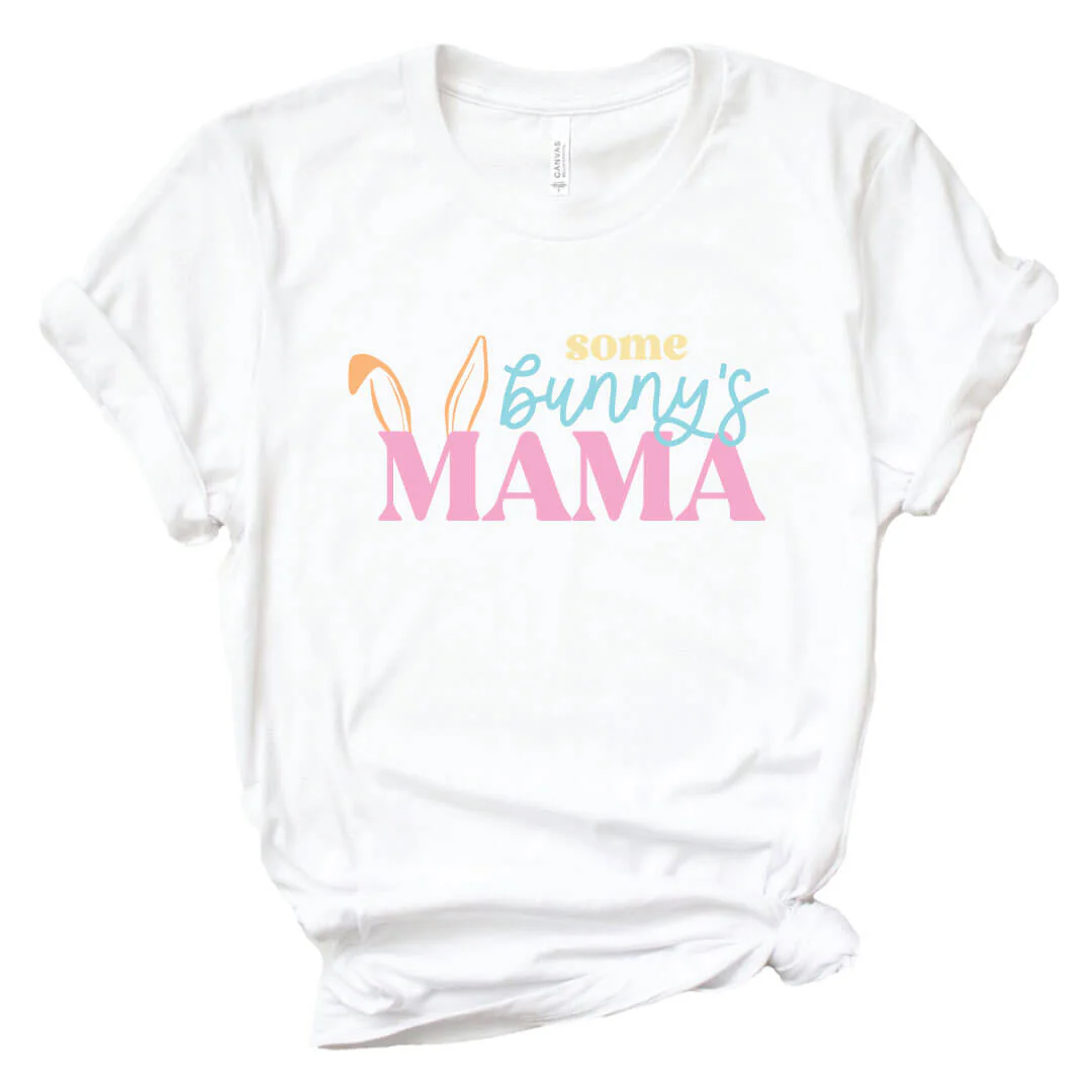 Some Bunny Easter Graphic Tee | White - Image 6