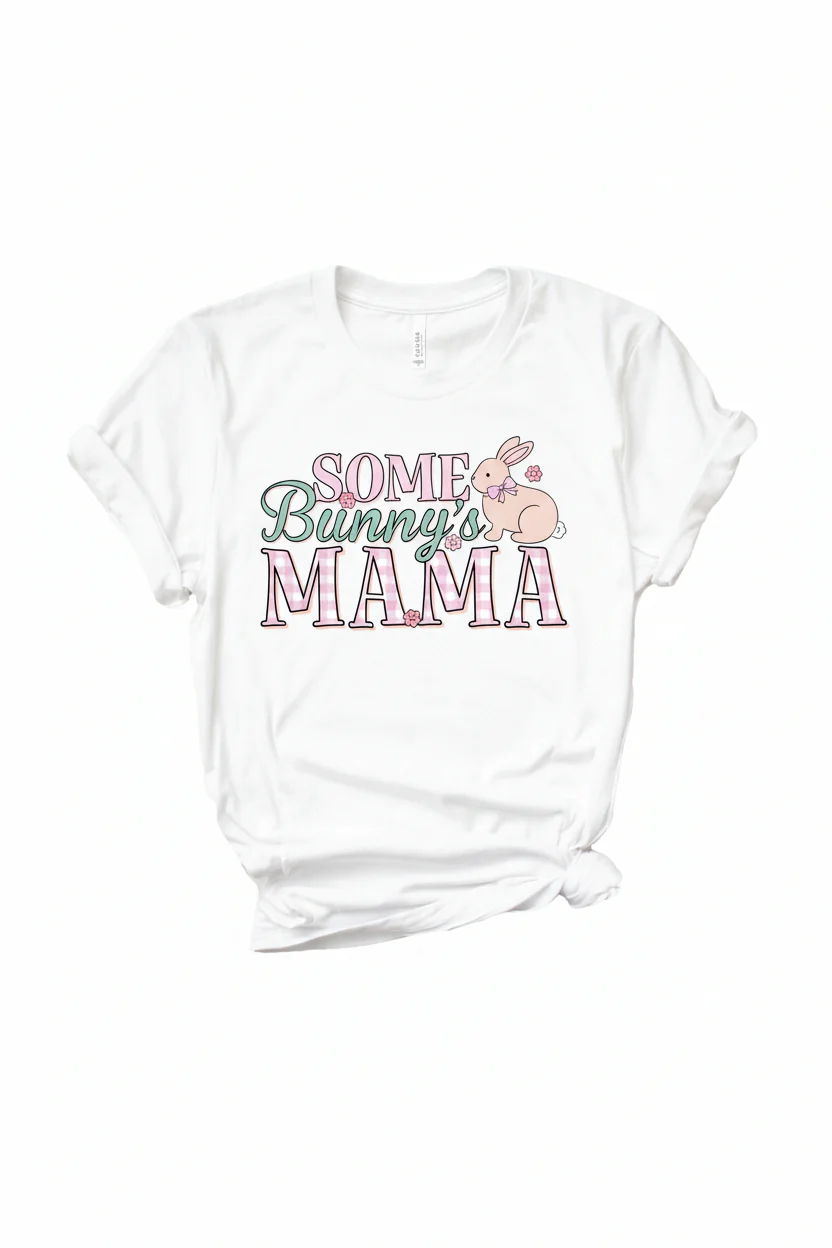 Some Bunny's Parent Adult Graphic Tee | White - Image 11