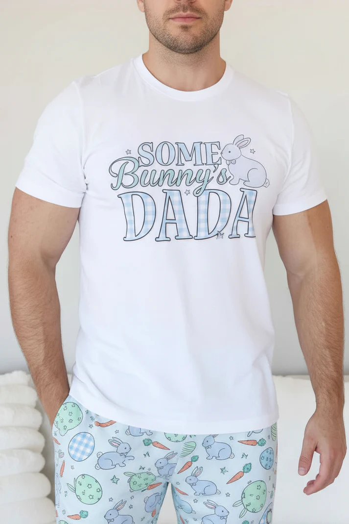 Some Bunny's Parent Adult Graphic Tee | White - Image 4