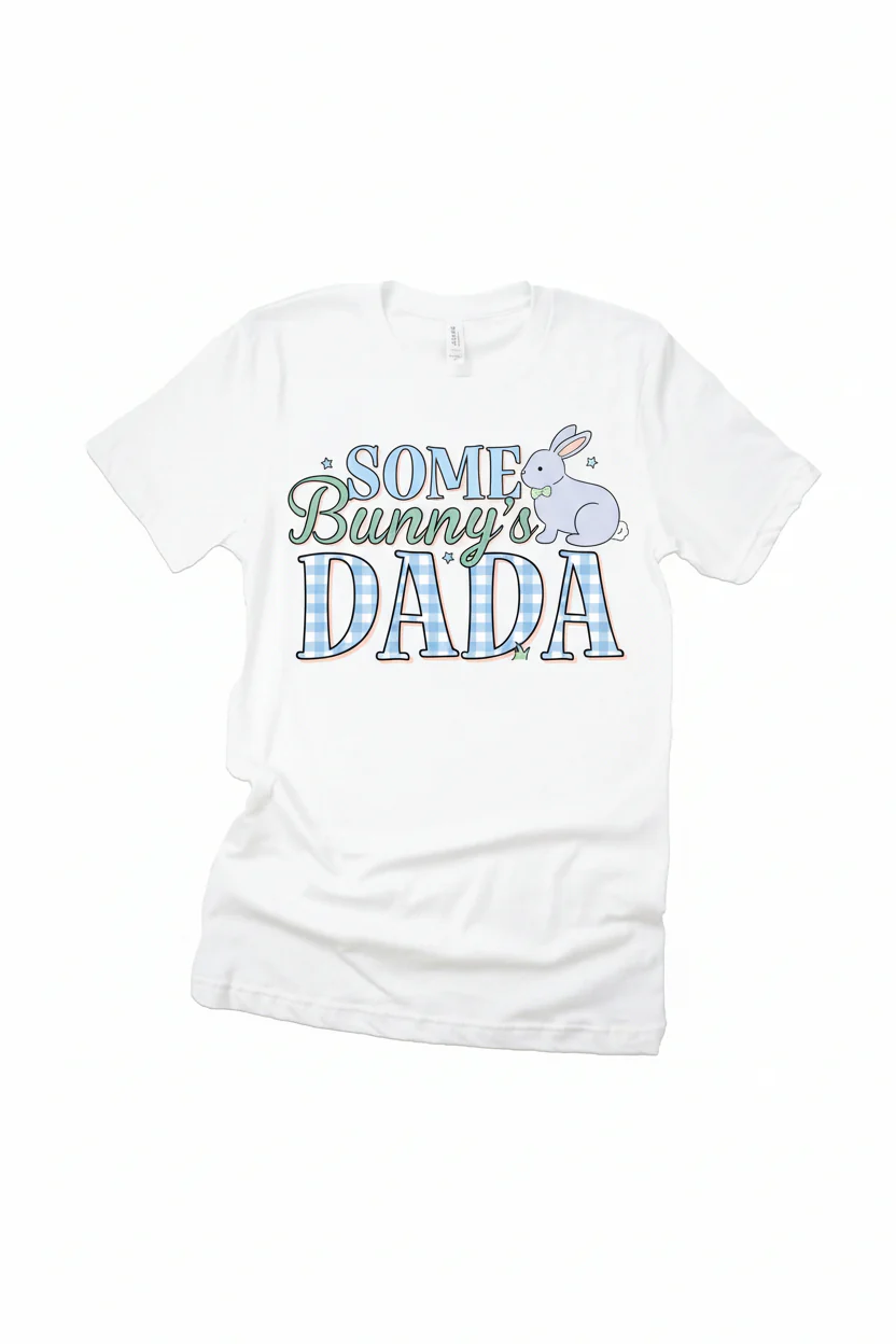 Some Bunny's Parent Adult Graphic Tee | White - Image 5