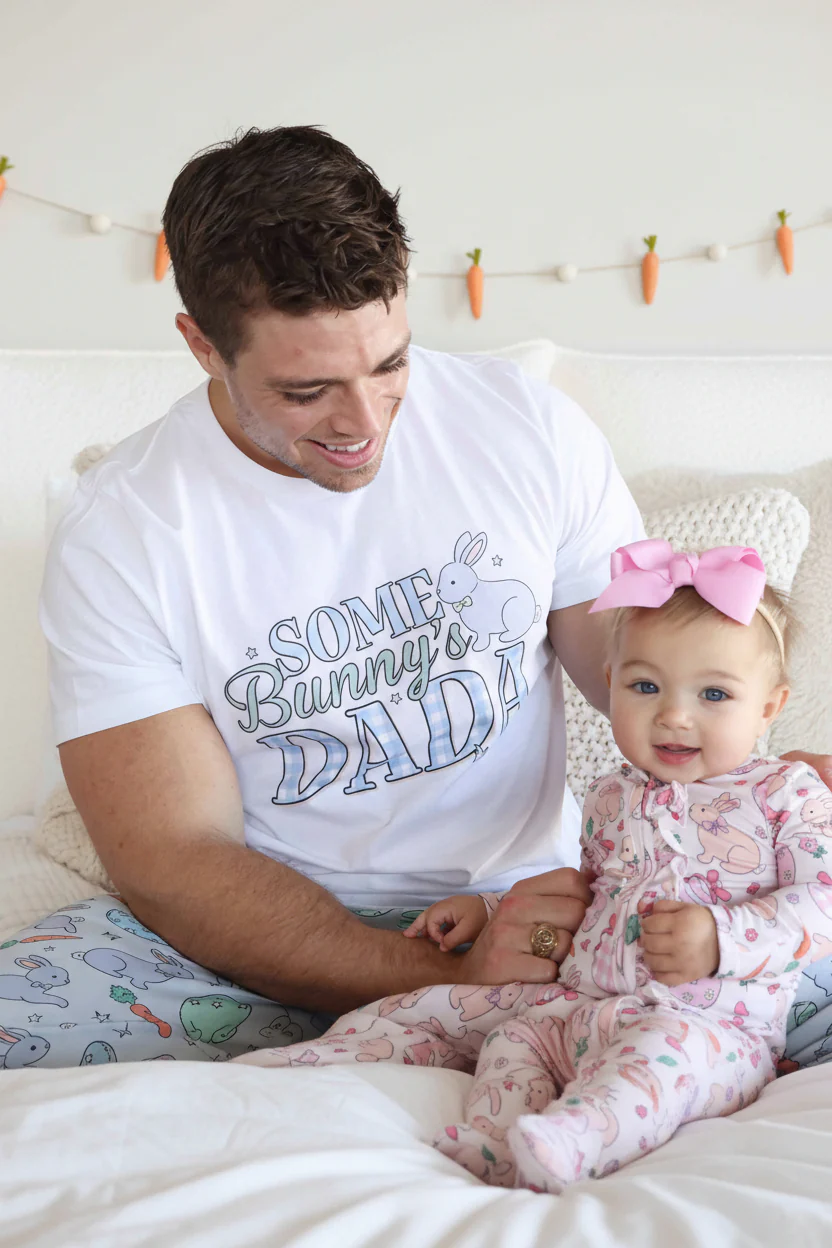 Some Bunny's Parent Adult Graphic Tee | White - Image 6