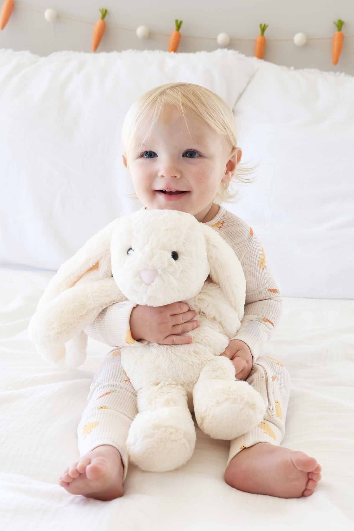 Sweet Peep Bamboo Waffle Convertible Zip Romper - Image 11