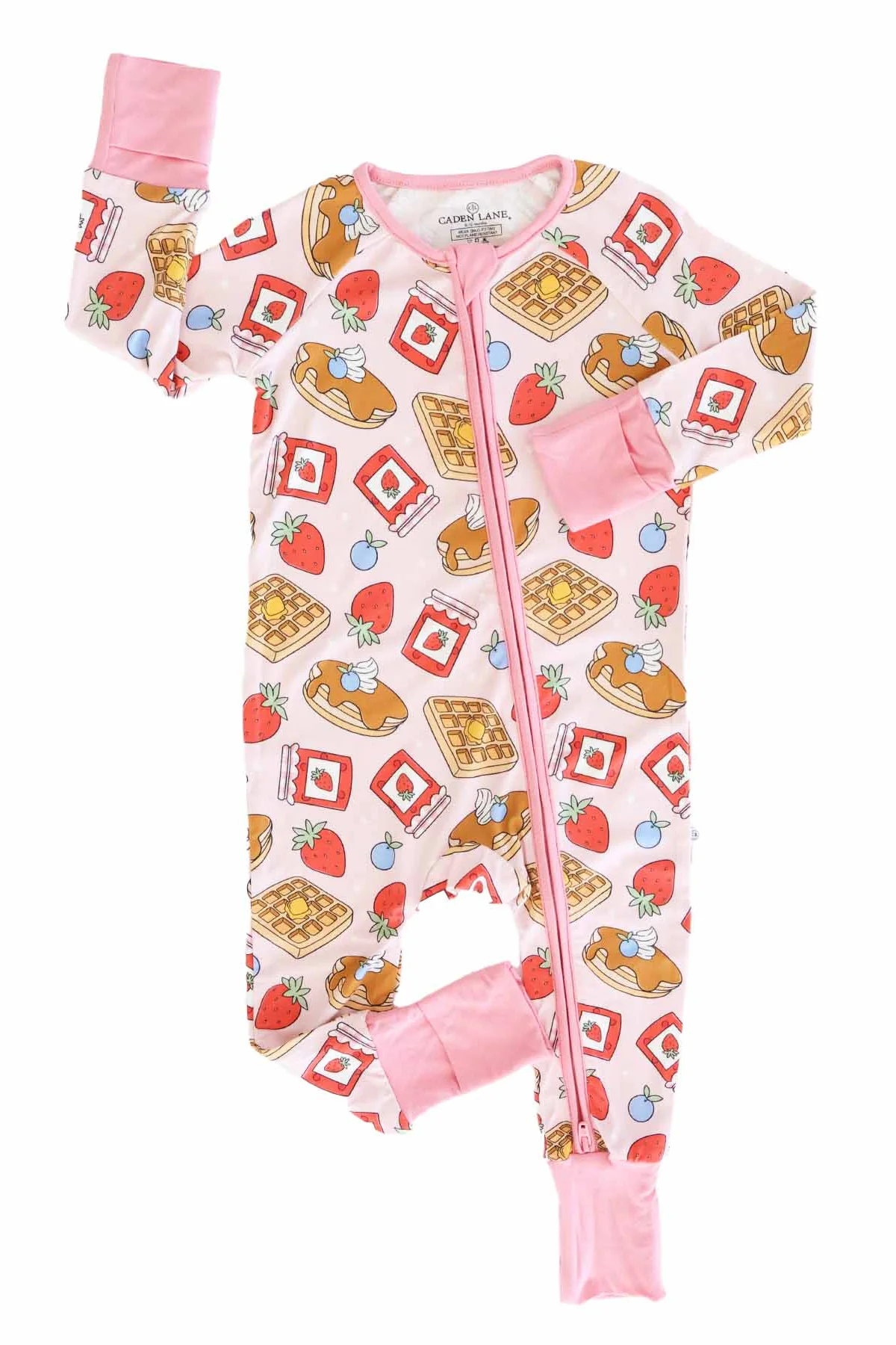 Sweet Stacks Convertible Zip Romper | Pink - Image 6