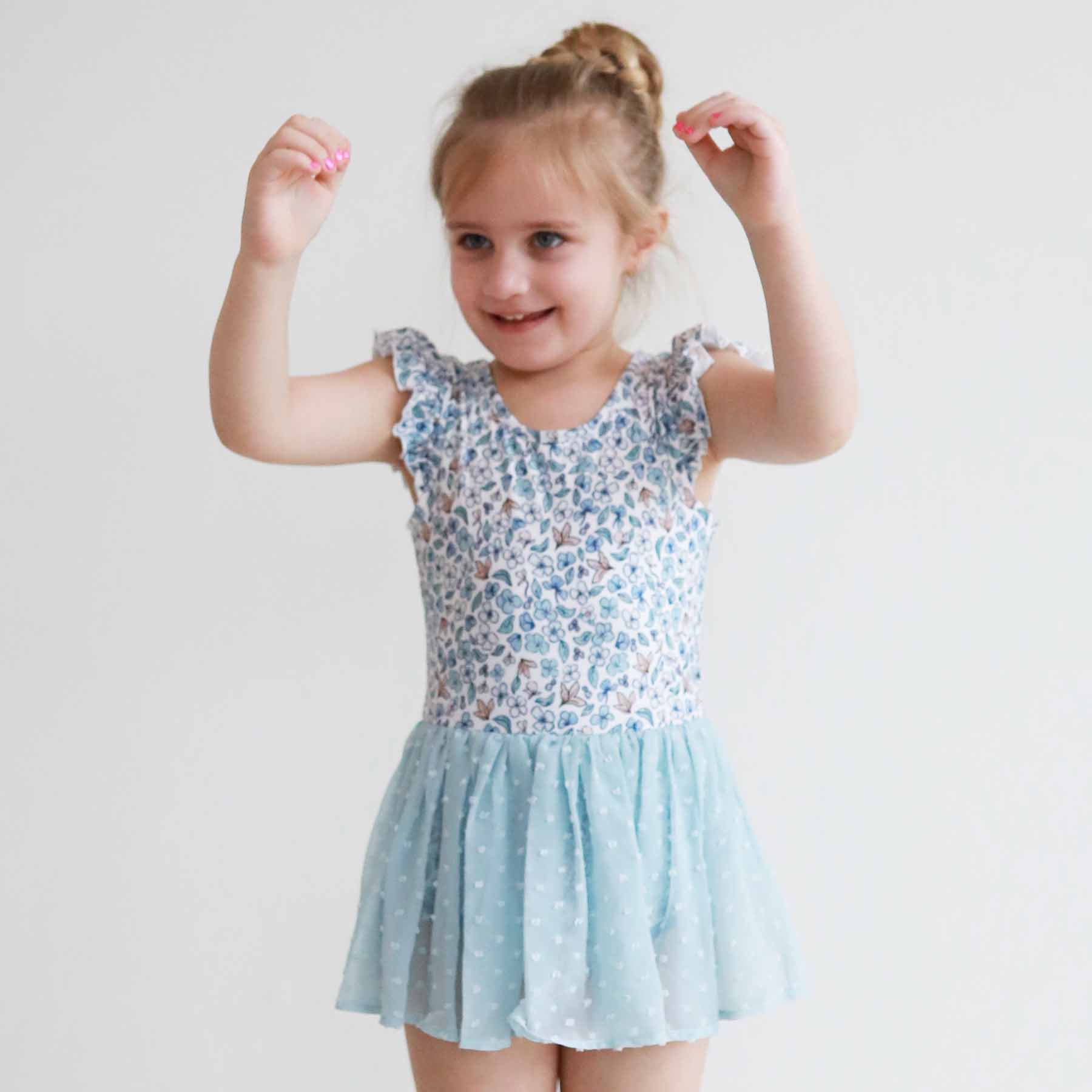 Swiss Dot Leotard | Ballerina Blossoms - Image 11