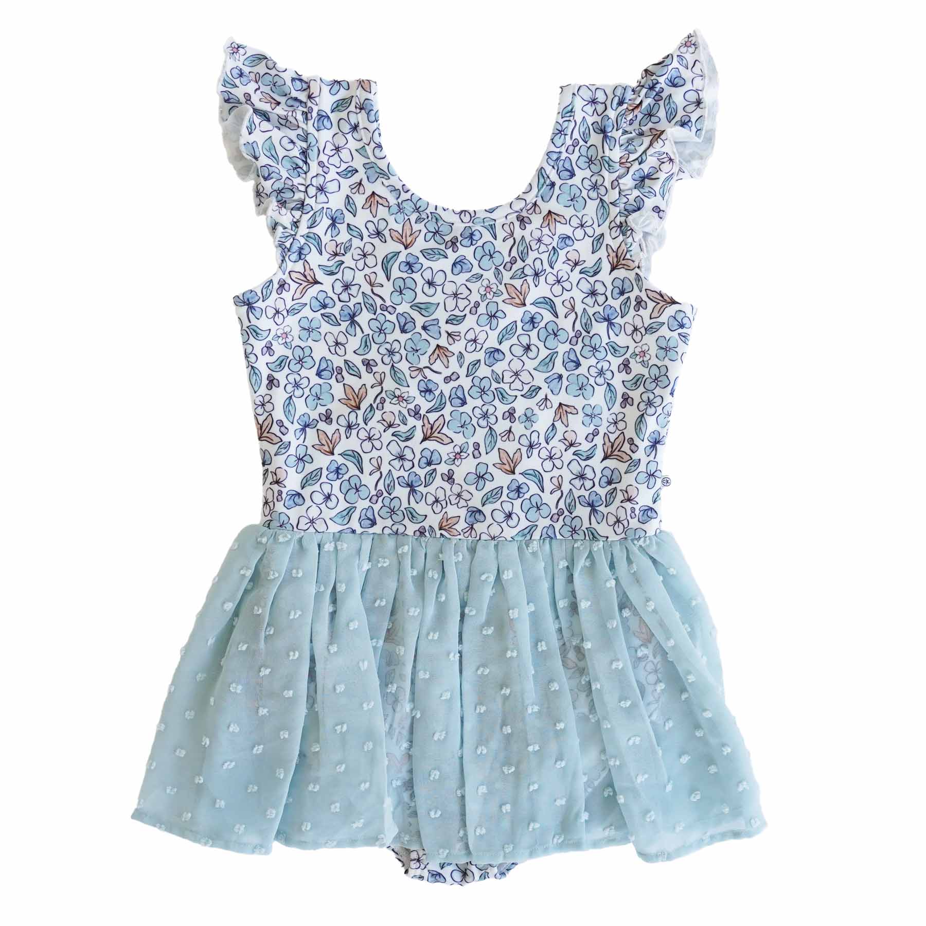 Swiss Dot Leotard | Ballerina Blossoms - Image 2
