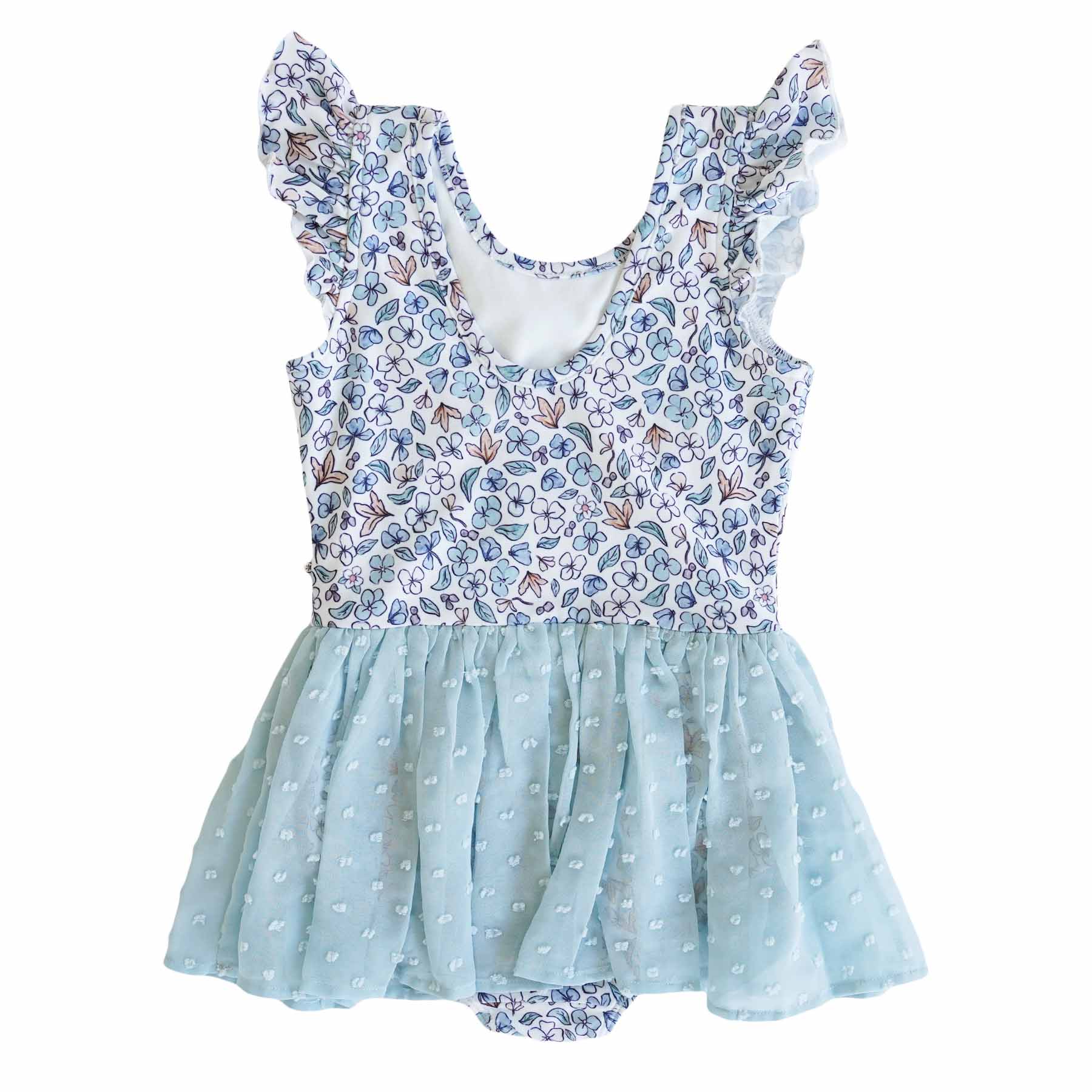 Swiss Dot Leotard | Ballerina Blossoms - Image 7