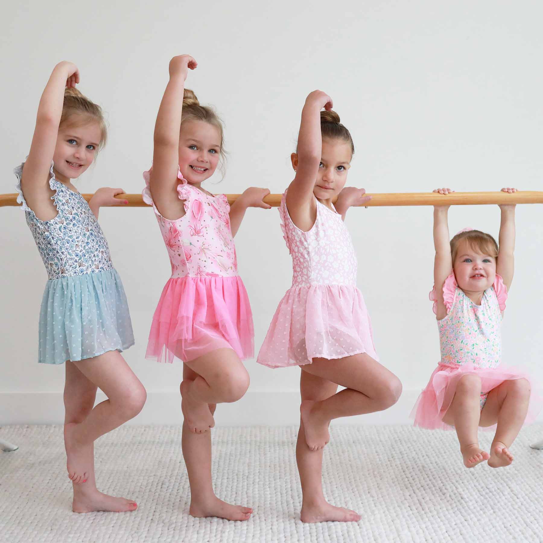 Swiss Dot Leotard | Ballerina Blossoms - Image 9