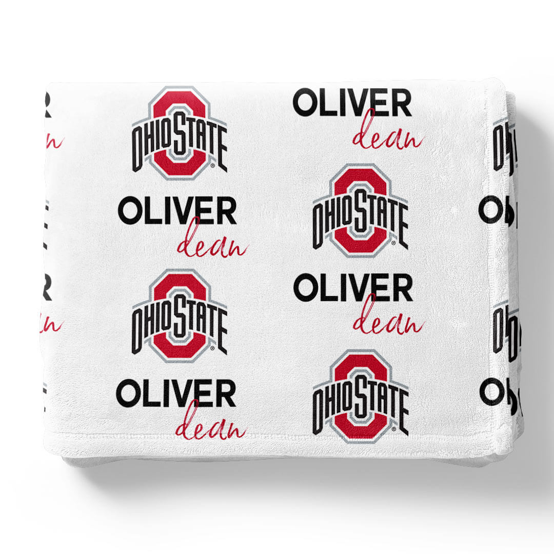 The Ohio State University | OSU Personalized Kids Blanket - Image 3