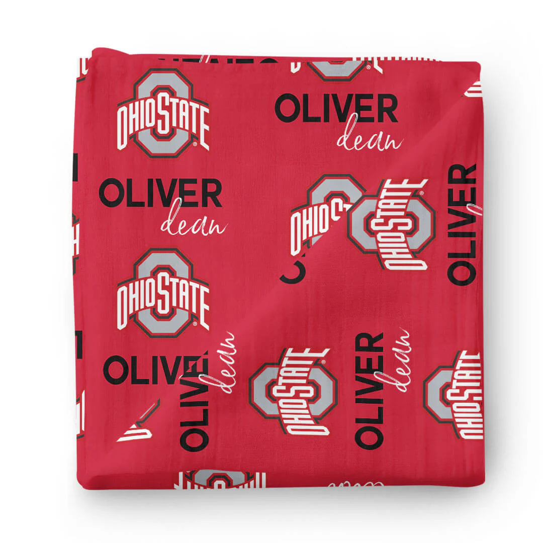 The Ohio State University | OSU Personalized Swaddle - Image 2