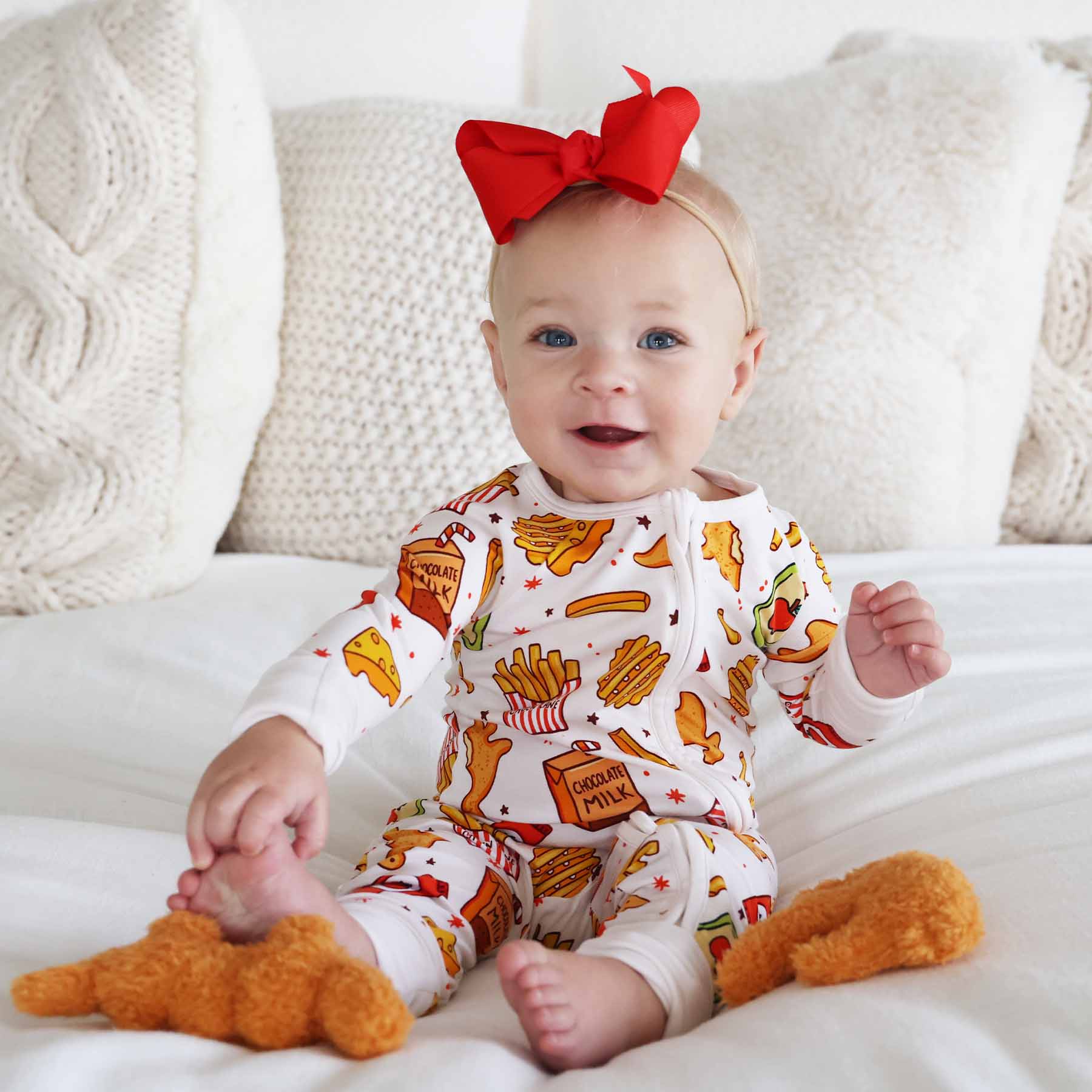 Tiny Bites Convertible Zip Romper - Image 24