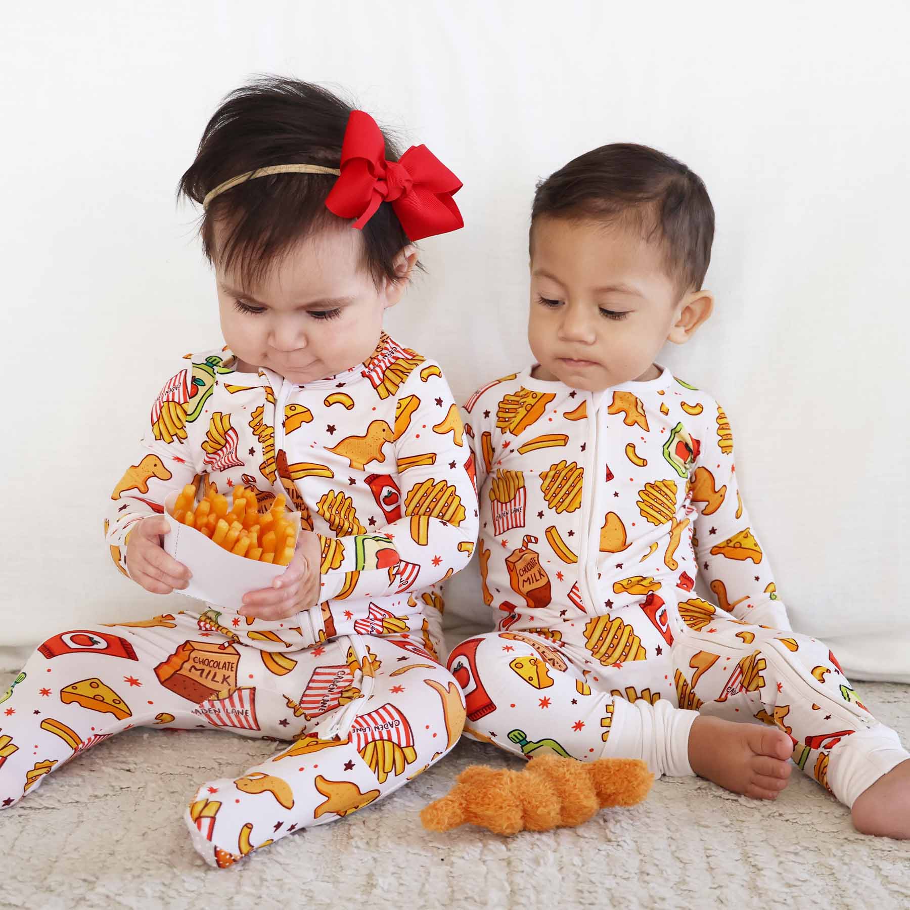 Tiny Bites Convertible Zip Romper - Image 8