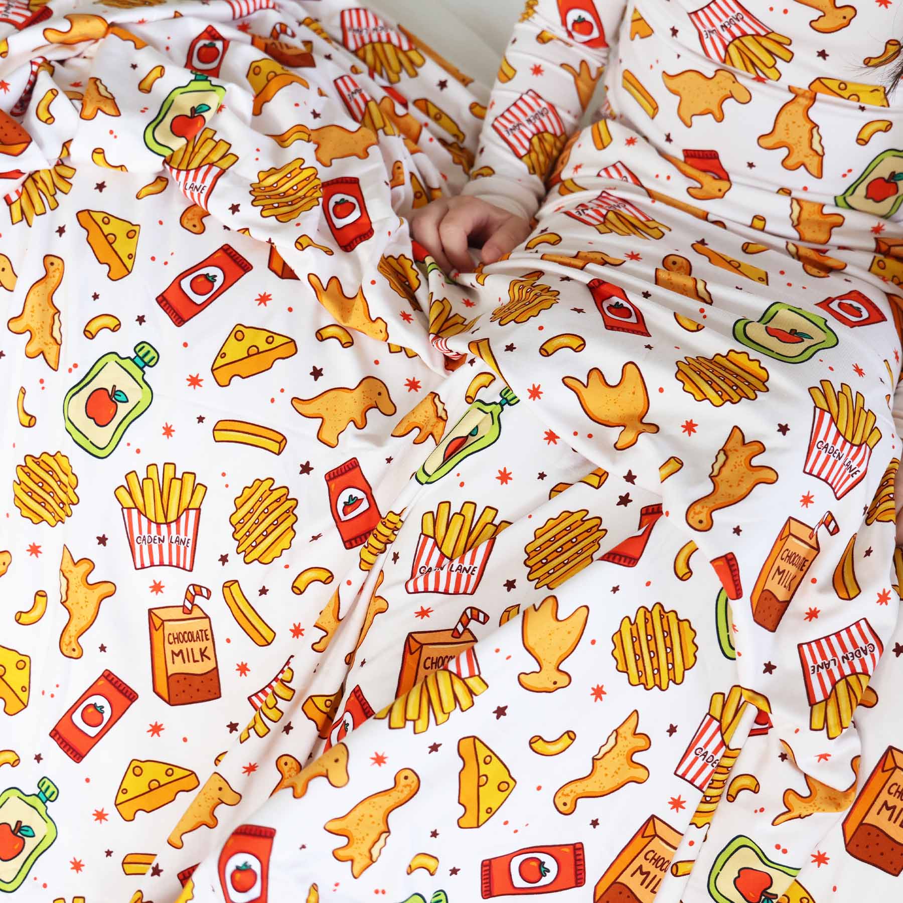 Tiny Bites Double Sided Bamboo Blanket - Image 5