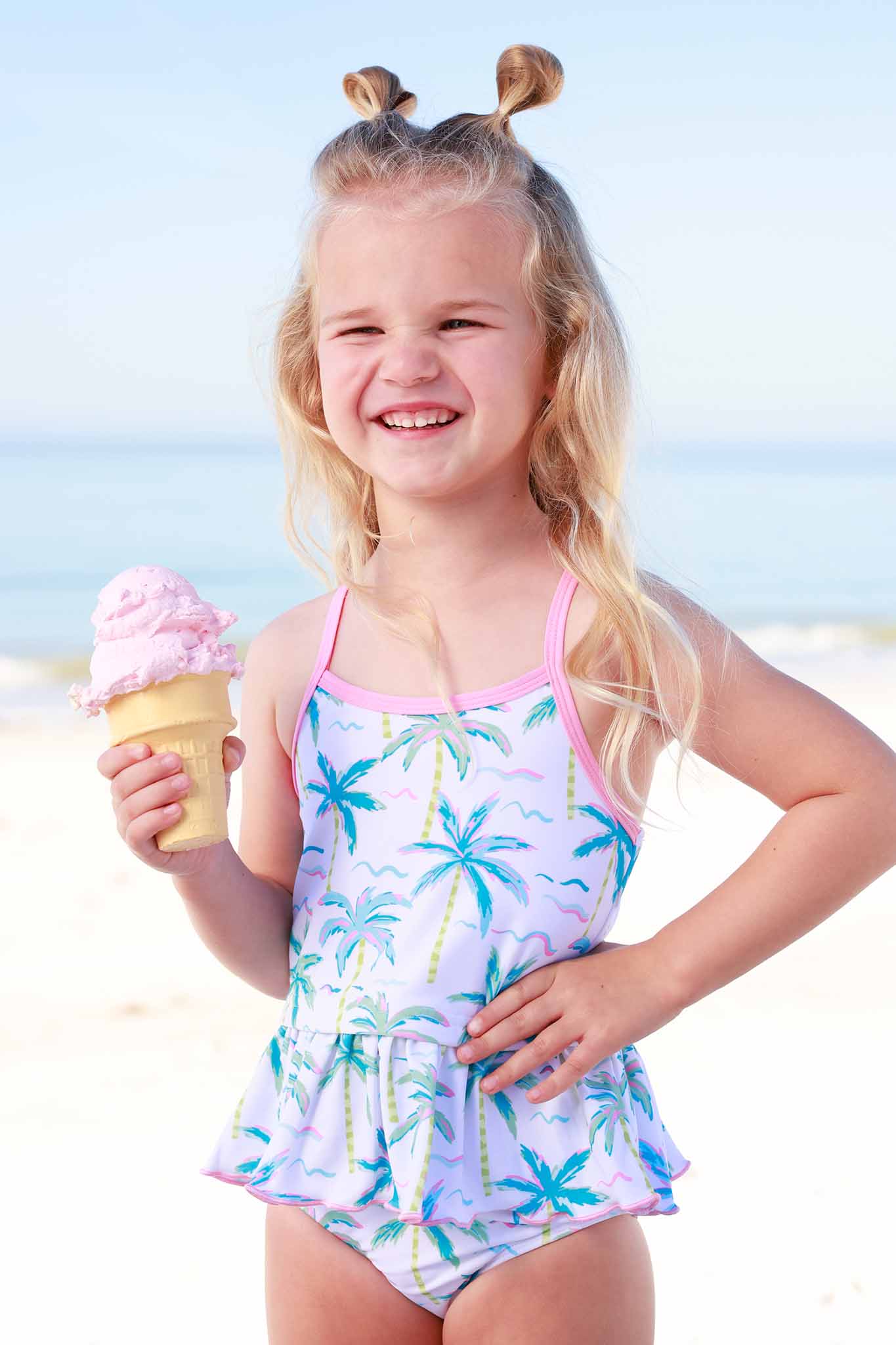 Two Piece Strappy Tankini | Blue Lagoon - Image 11