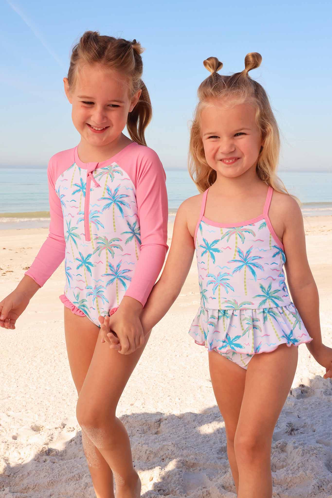 Two Piece Strappy Tankini | Blue Lagoon - Image 5