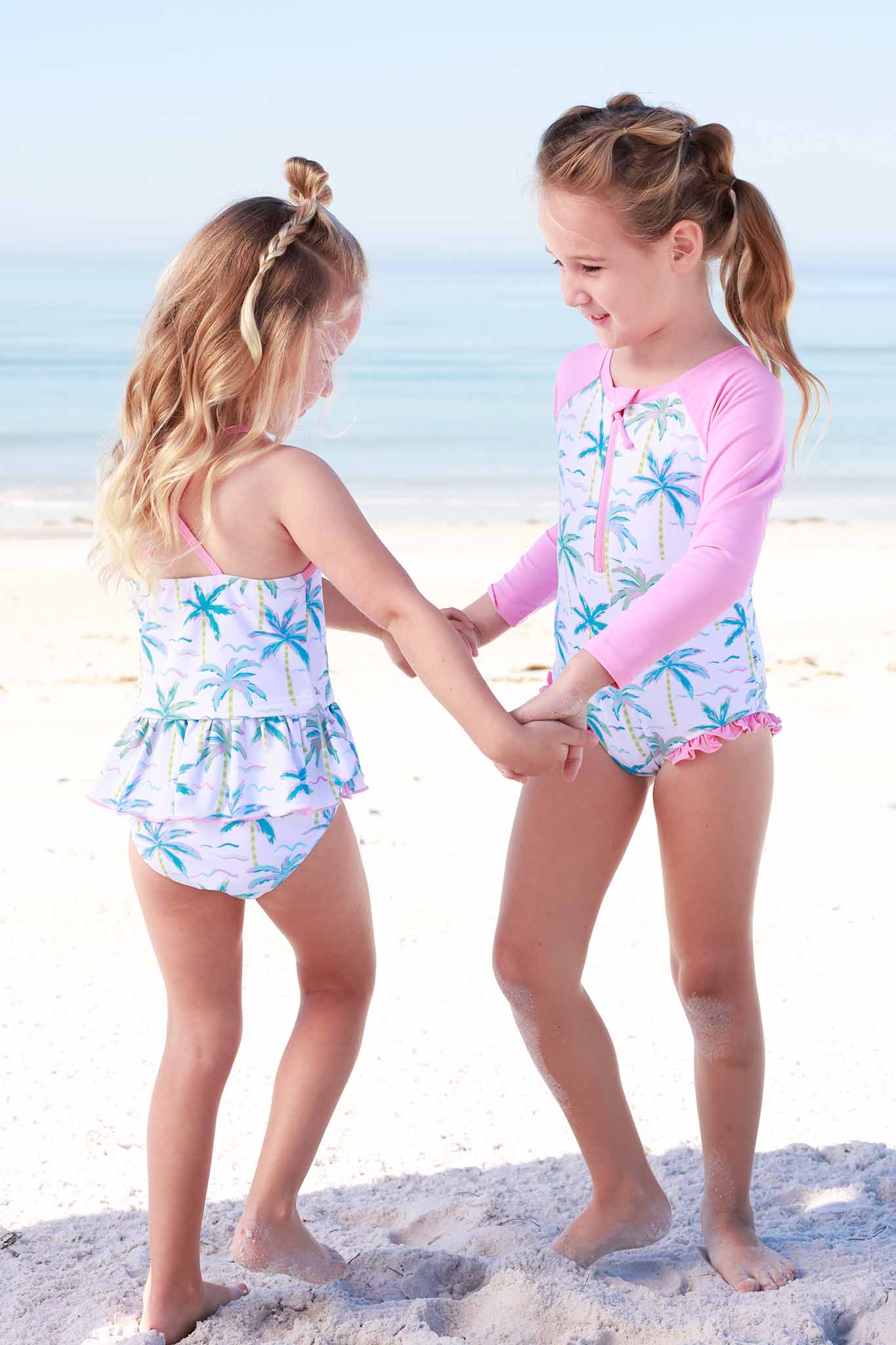 Two Piece Strappy Tankini | Blue Lagoon - Image 8