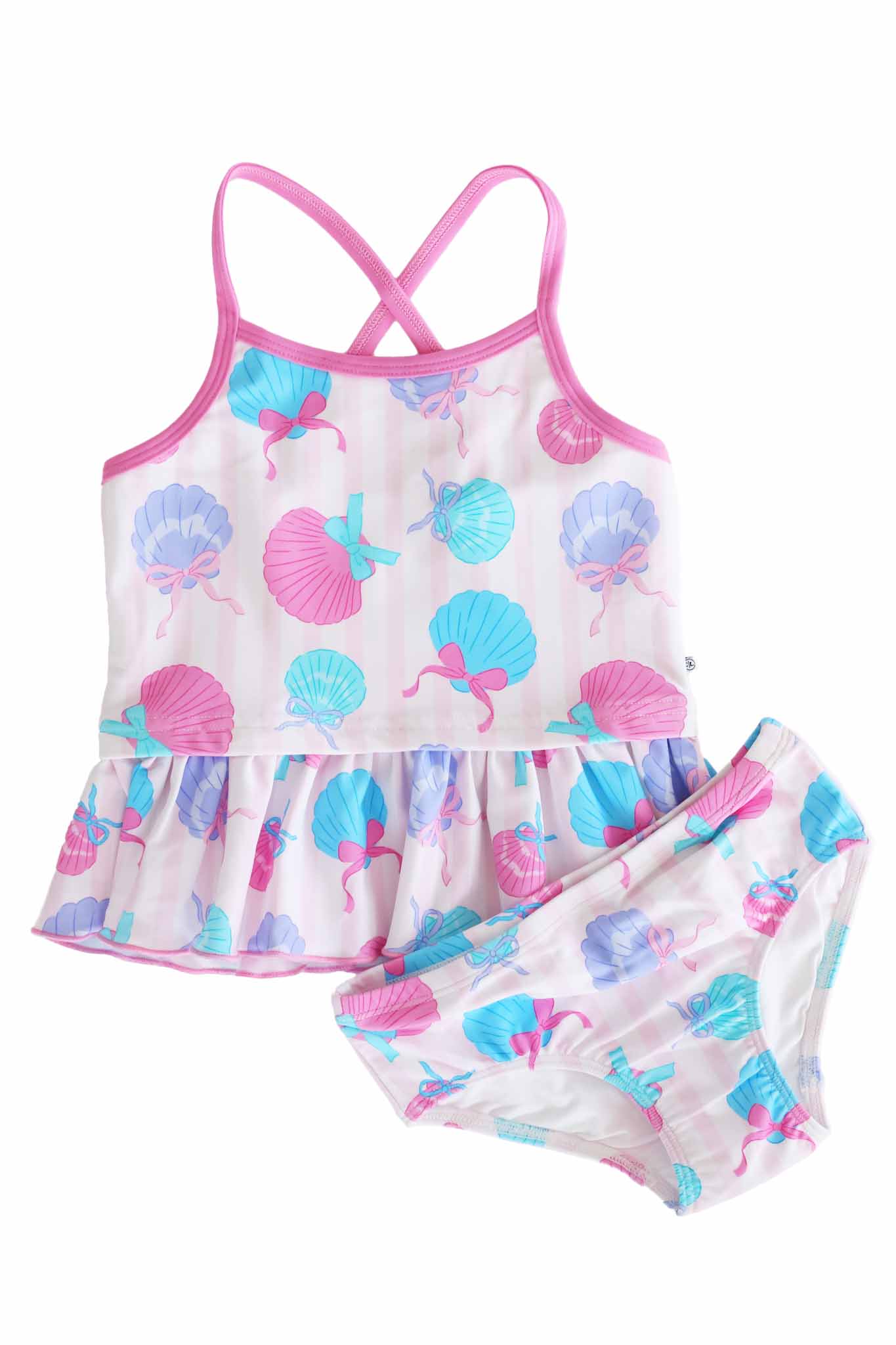Two Piece Strappy Tankini | Seaside Sweetie - Image 2