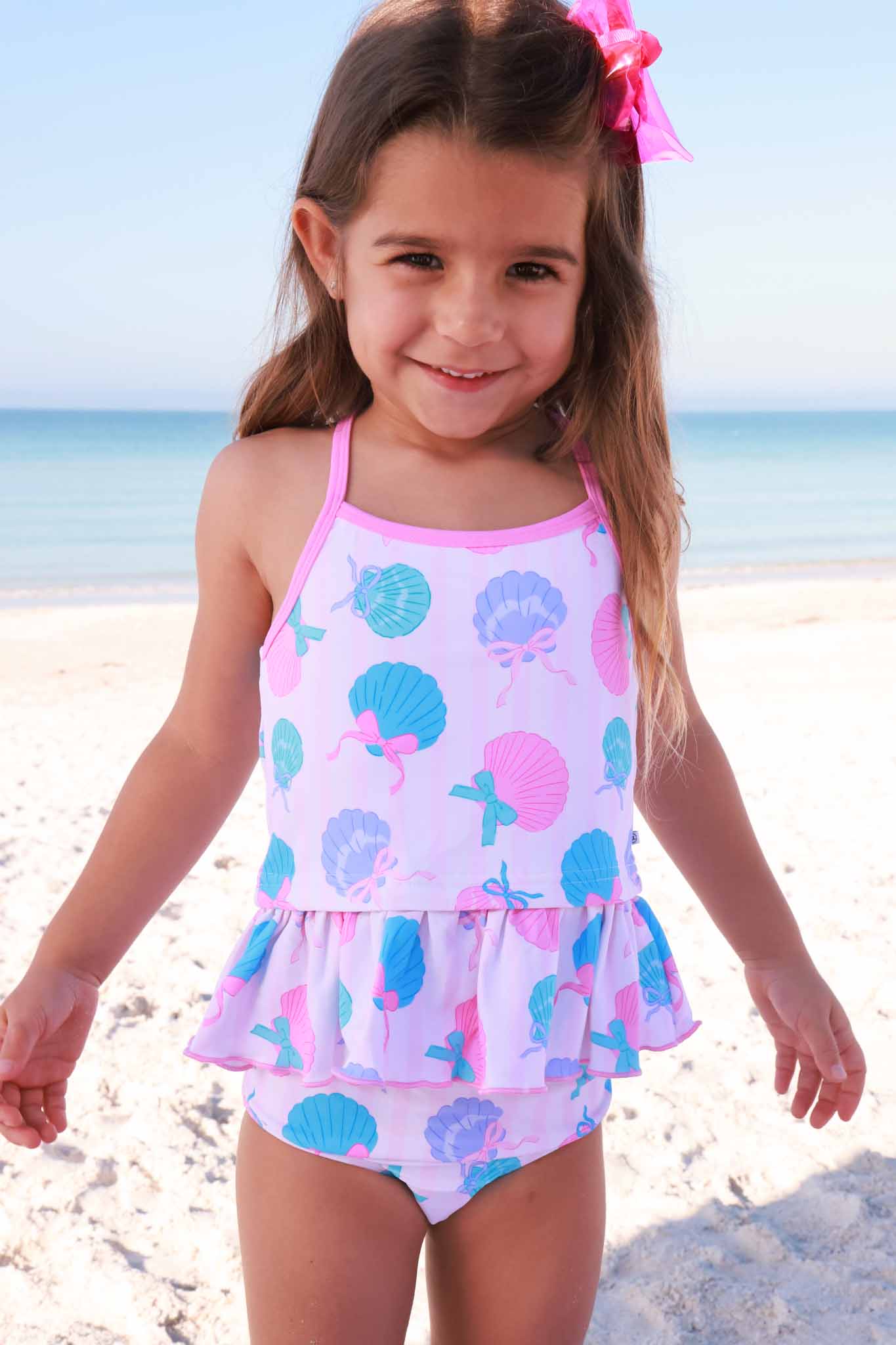 Two Piece Strappy Tankini | Seaside Sweetie - Image 7