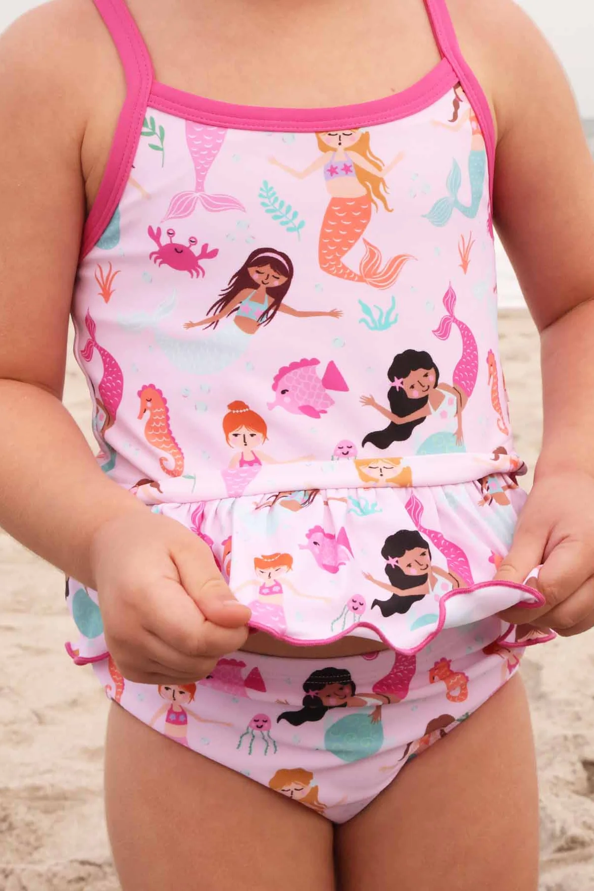 Two Piece Strappy Tankini | Under The Sea - Image 4