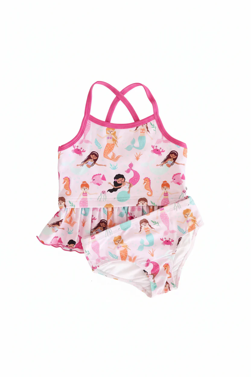Two Piece Strappy Tankini | Under The Sea - Image 5