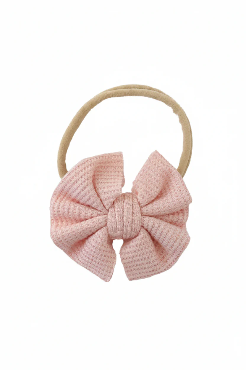 Bamboo Waffle Bow Headbands - Image 5