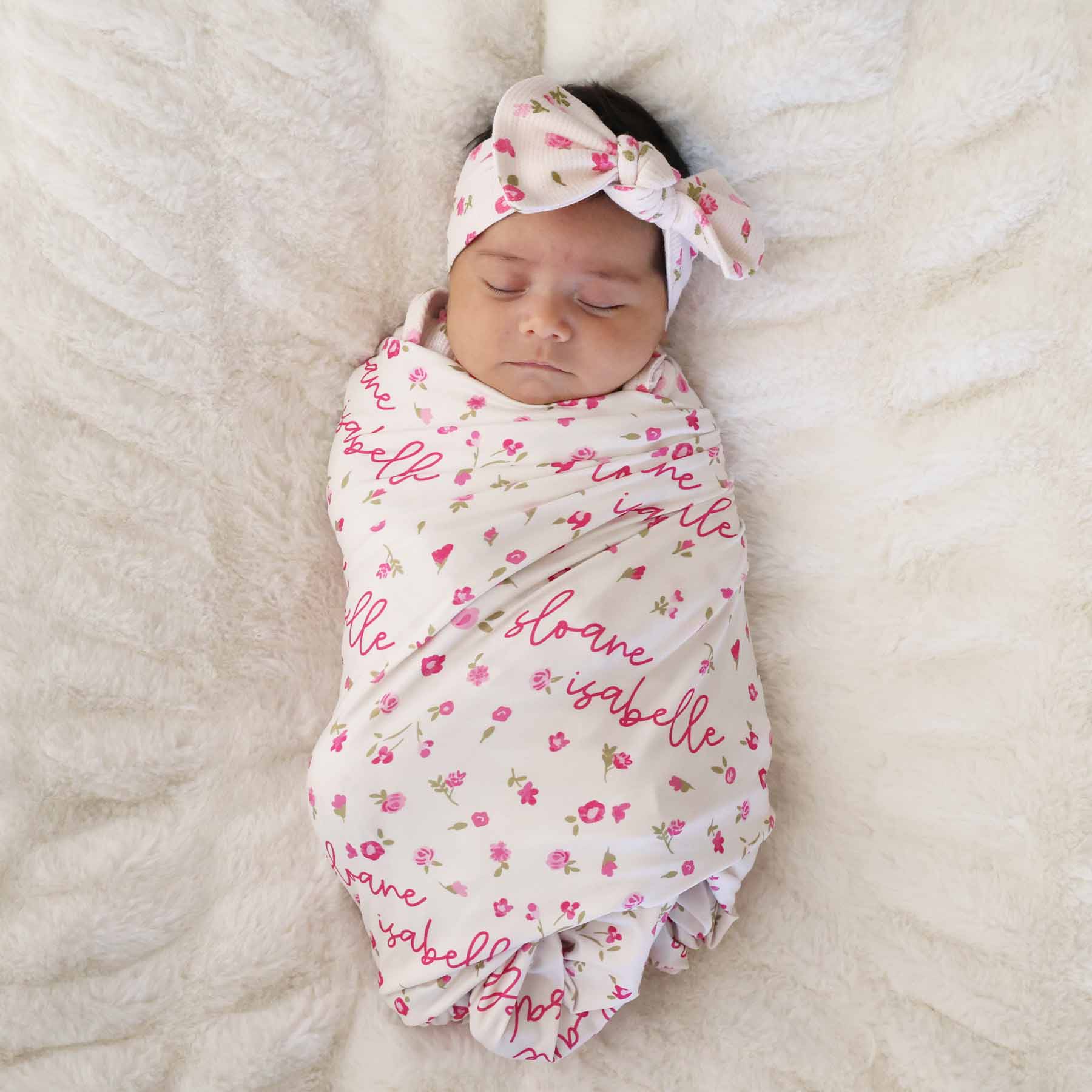 Bamboo Waffle Knit Large Bow Headwraps - Image 26