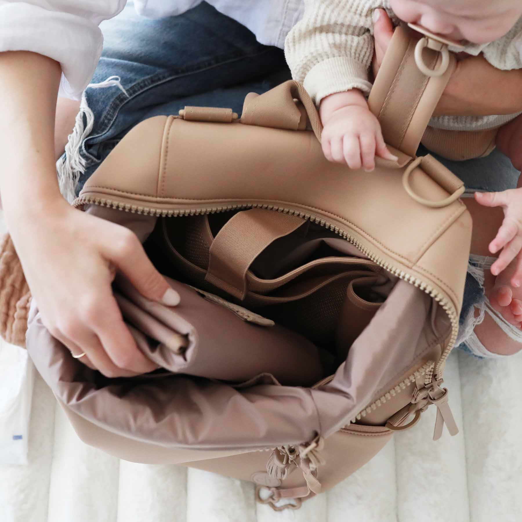 Weslie Diaper Backpack | Fawn - Image 12