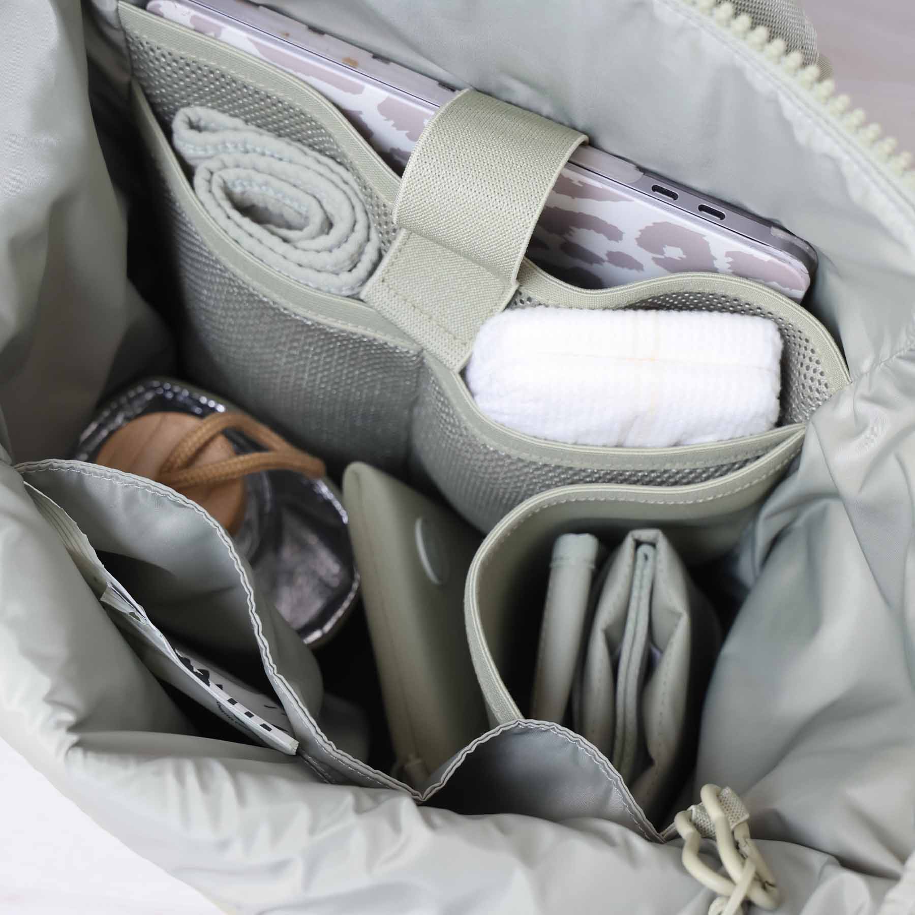 Weslie Diaper Backpack | Matcha - Image 5
