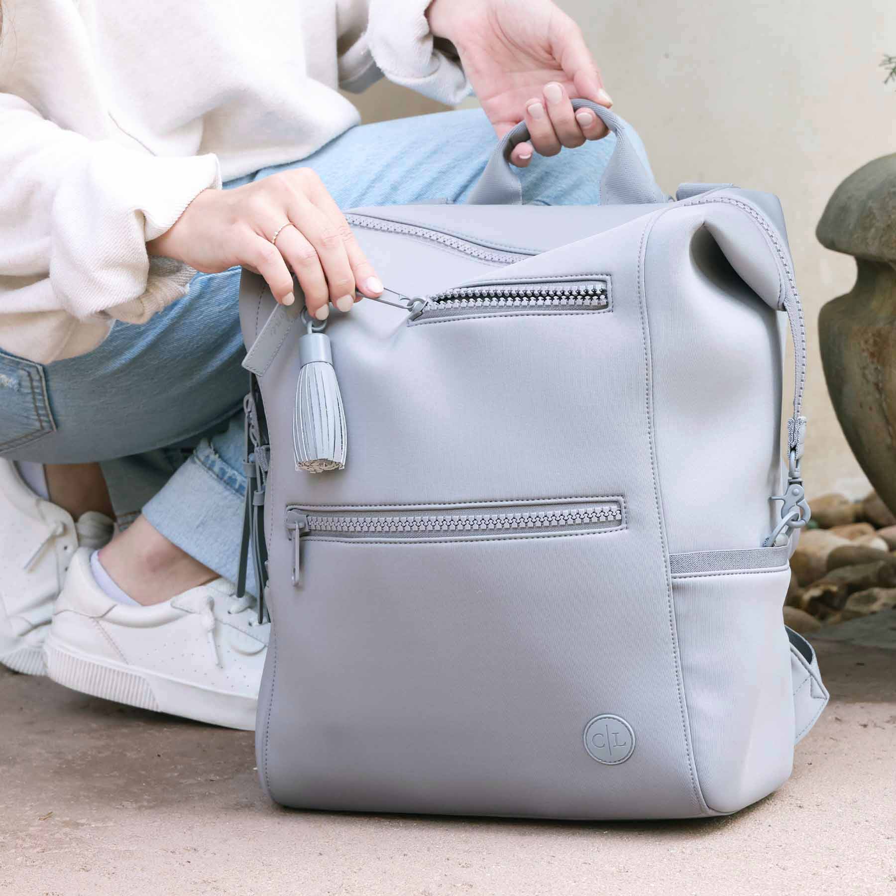 Weslie Diaper Backpack | Sea - Image 10