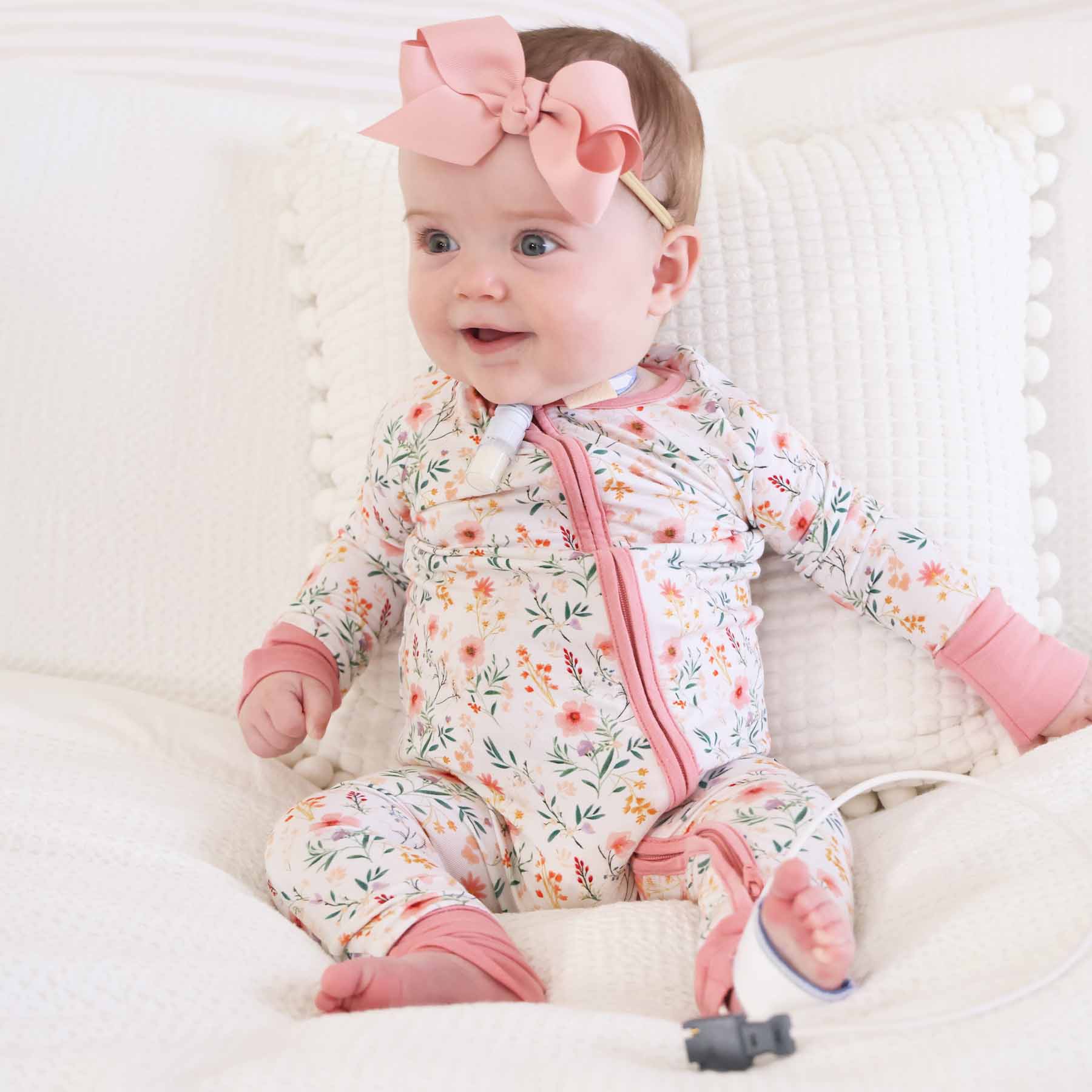 Winnie's Wildflowers Convertible Zip Romper - Image 10