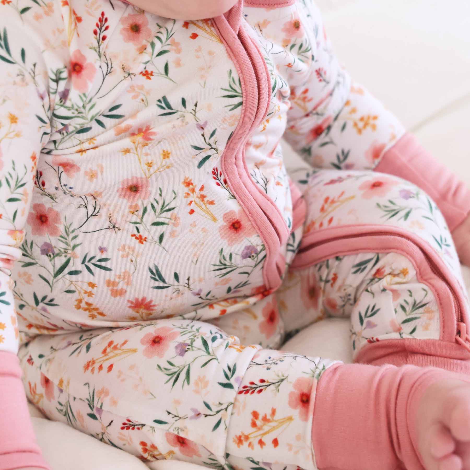Winnie's Wildflowers Convertible Zip Romper - Image 12