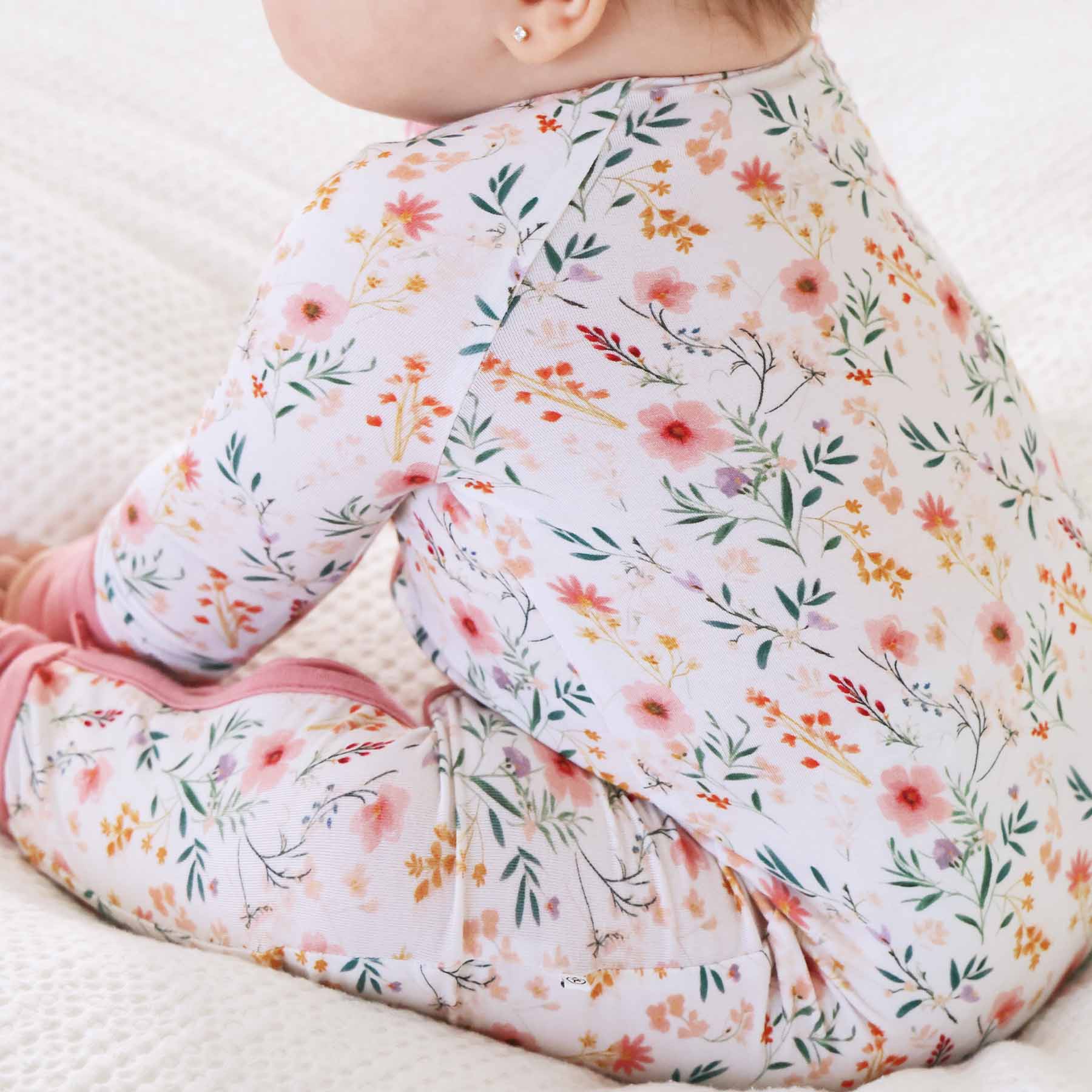 Winnie's Wildflowers Convertible Zip Romper - Image 17