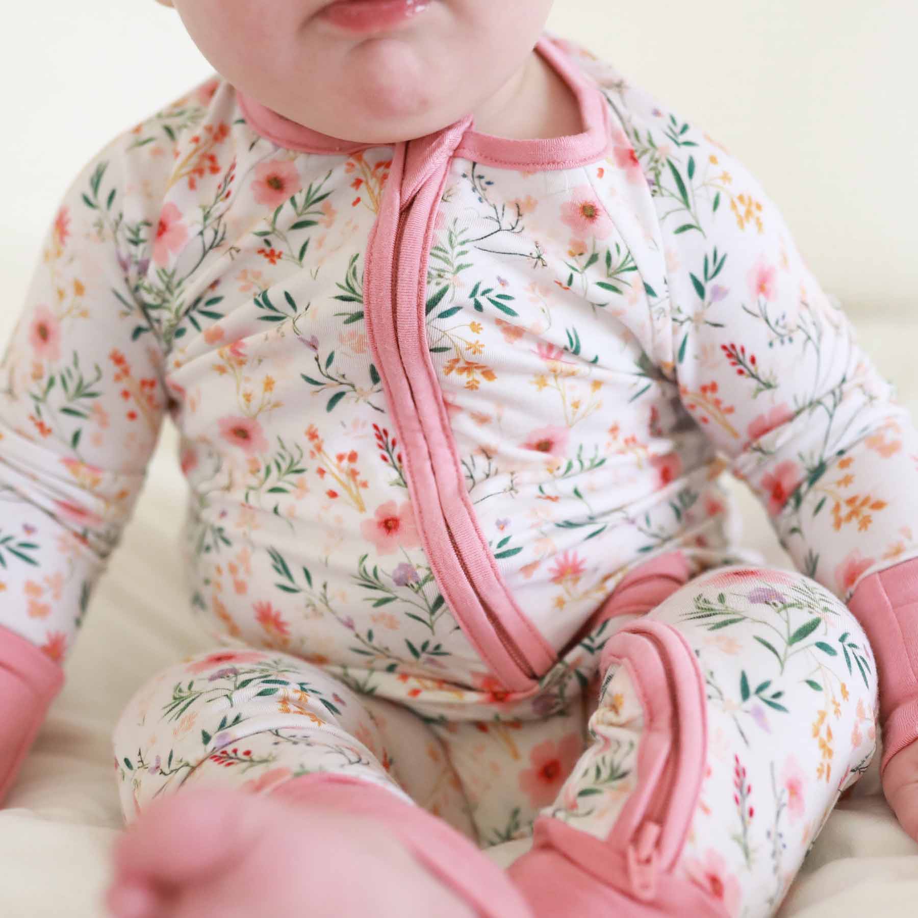 Winnie's Wildflowers Convertible Zip Romper - Image 7