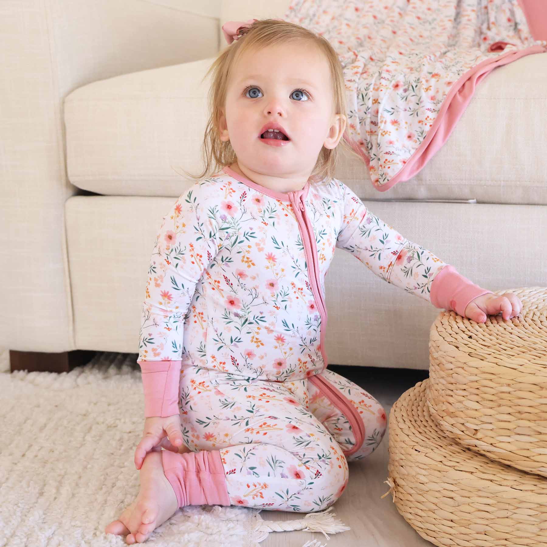 Winnie's Wildflowers Convertible Zip Romper - Image 8