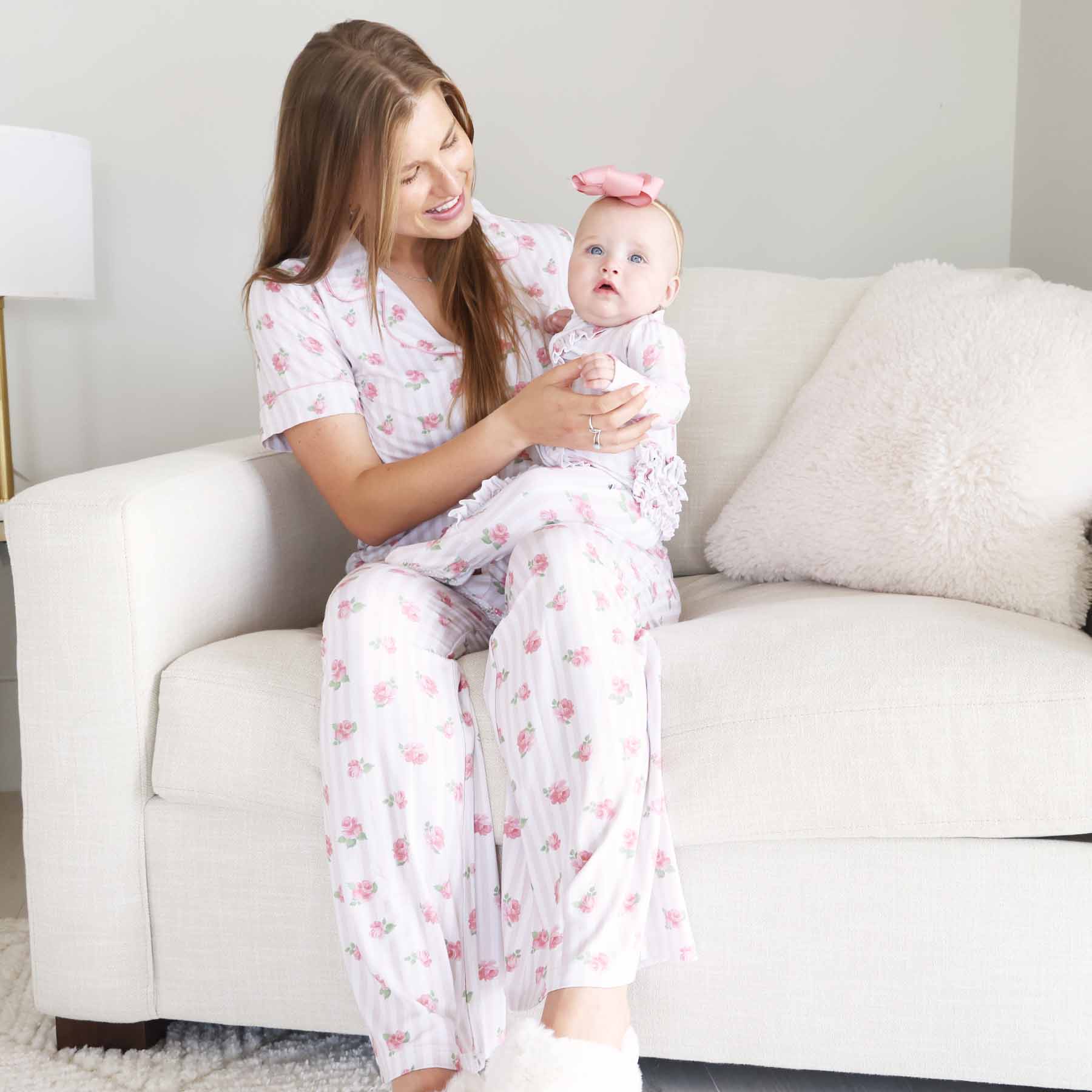 Women's Two Piece Flare Lounge Set | Rosy & Cozy - Image 10