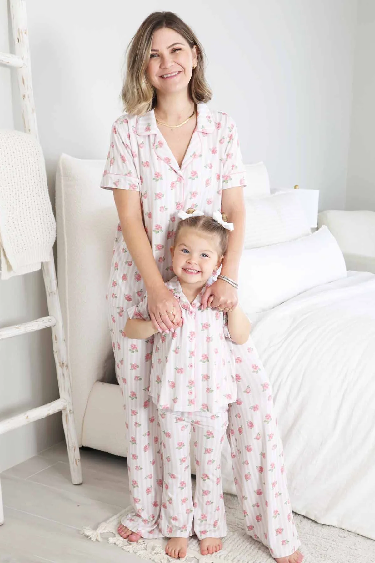 Women's Two Piece Flare Lounge Set | Rosy & Cozy - Image 11