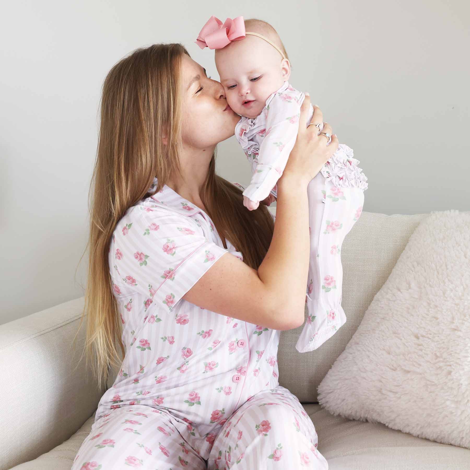 Women's Two Piece Flare Lounge Set | Rosy & Cozy - Image 12