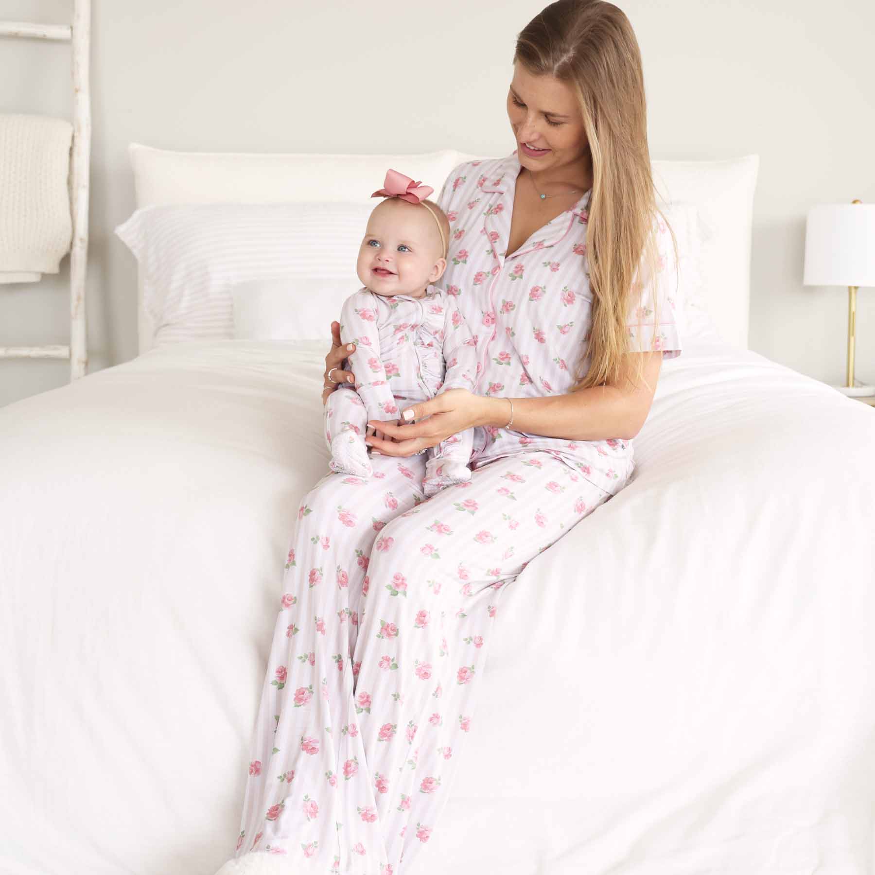Women's Two Piece Flare Lounge Set | Rosy & Cozy - Image 7