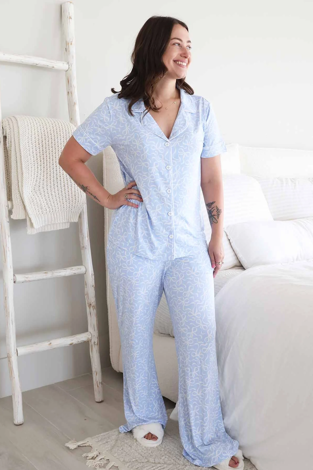 Women's Two Piece Flare Lounge Sets - Image 29