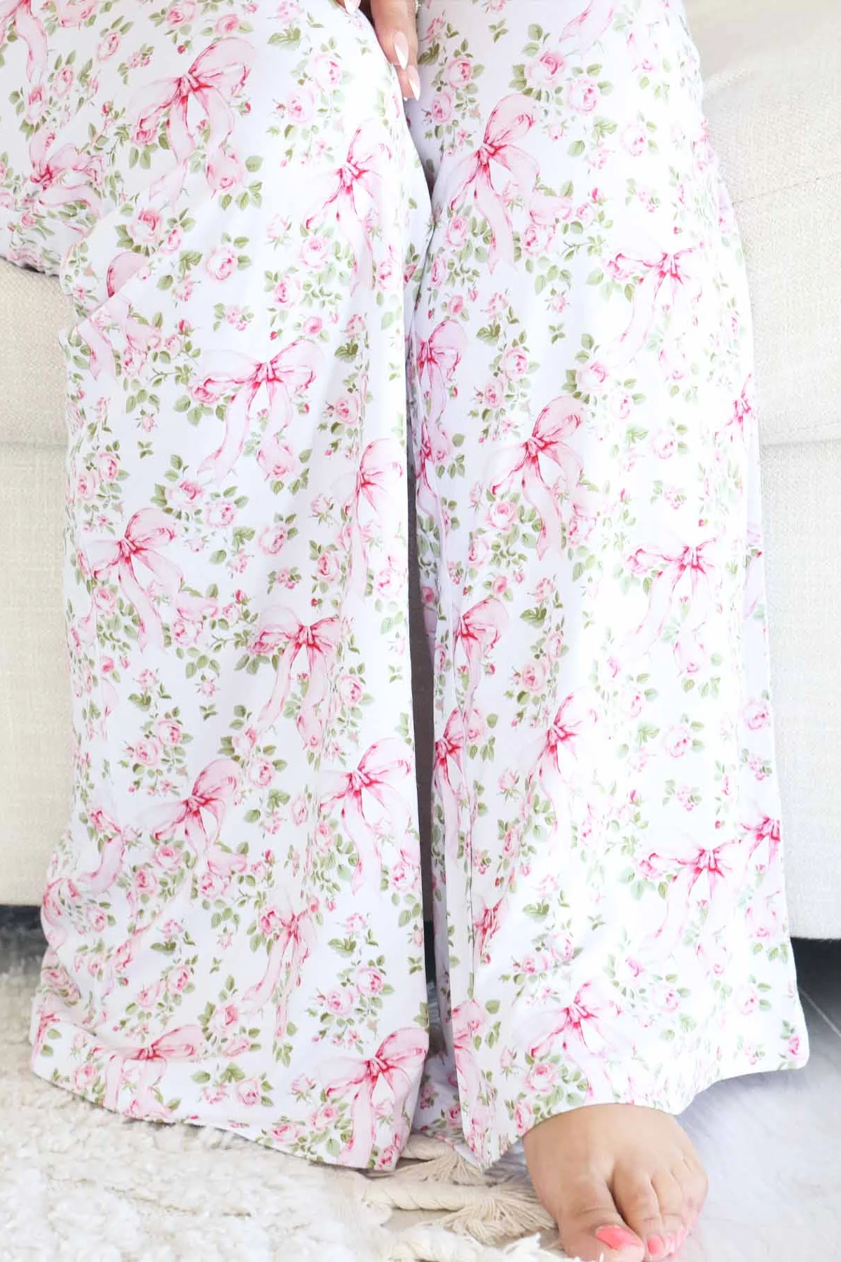 Women's Two Piece Flare Lounge Sets - Image 8