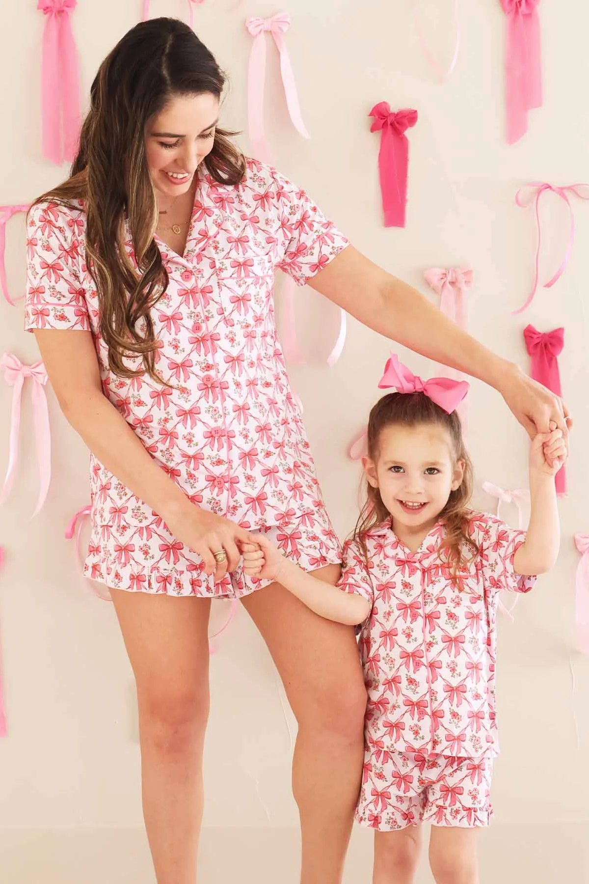 Two Piece Short Lounge Set | Bow Besties - Image 8
